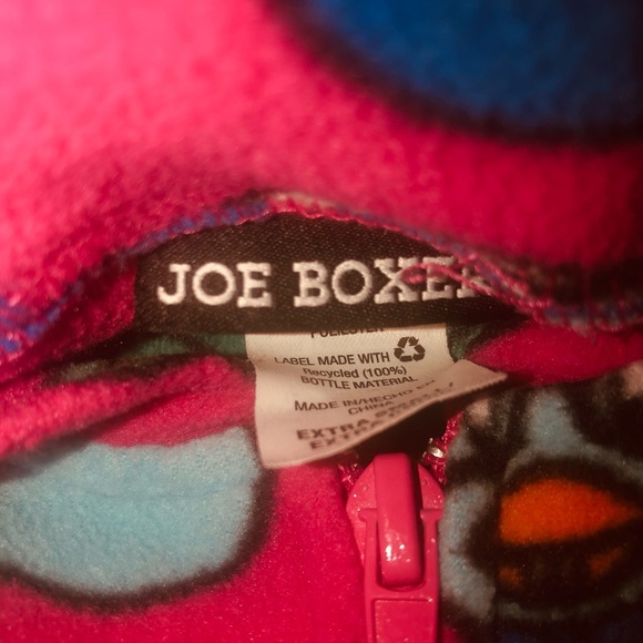 GUC Pink Multicolored Joeboxer onesie size X-Small - Picture 3 of 6